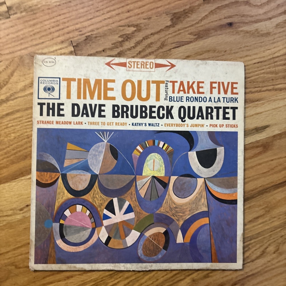 The Dave Brubeck Quartet Time Out Vinyl LP Columbia CS 8192 VG+/VG+